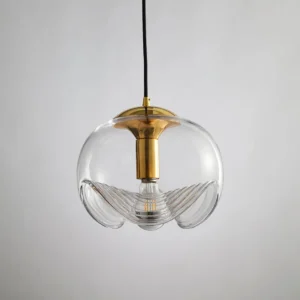 Modern Glass Wave Pendant Light P6058 5