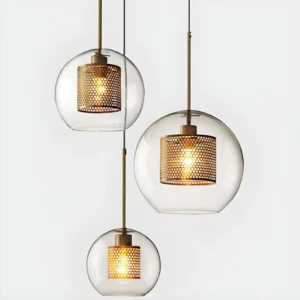 Modern Decor Glass Pendant Light P6126 1
