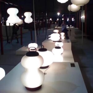 Modern Ribbed Glassn table lamp P6015 8