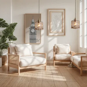 Amber Textured Glass Pendant Light P6080 1