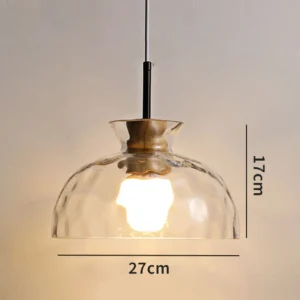Art Ripple Glass Pendant Lamp P6135 6