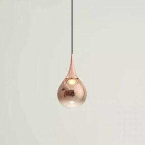 Modern teardrop Glass Pendant Light P6129 6
