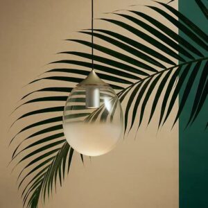 Frosted Gradient Glass Pendant Light P6123 4