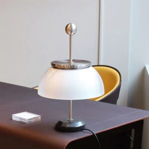 Modern Fluted Glass Dome Table Lamp TL-A082 4