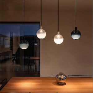 Modern Glass Sphere Pendant Light P6025 7