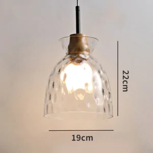 Art Ripple Glass Pendant Lamp P6135 5
