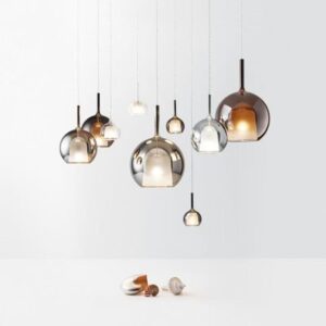 Modern Glass Cluster Suspension Light P6066 7