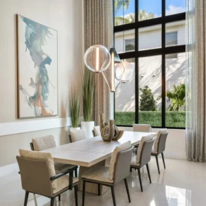 Modern Geometric Glass Pendant Light P6044 7