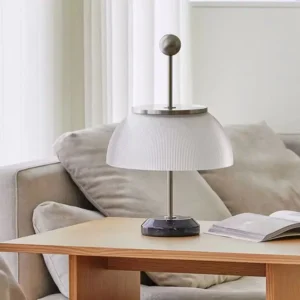 Modern Fluted Glass Dome Table Lamp TL-A082 3