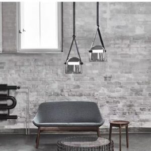 Modern Strap Glass Pendant Light P6019 6