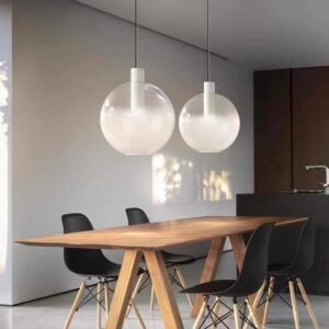 Modern Glass Sphere Pendant Light P6025 6