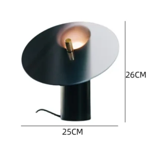 Modern Angled Glass Disc Table Lamp TL-A067 1