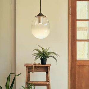 Frosted Gradient Glass Pendant Light P6123 2