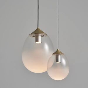 Frosted Gradient Glass Pendant Light P6123 1