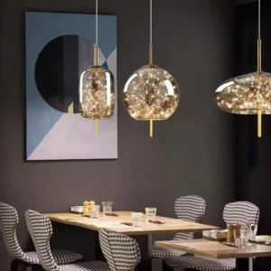 Firefly Glass Pendant Light P6014 2