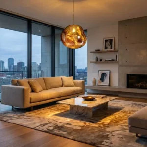 Modern Lava Glass Pendant Light P6078 3