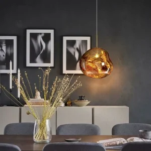 Modern Lava Glass Pendant Light P6078 2