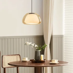 Modern Milk Glass Jelly Pendant Light P6040 10