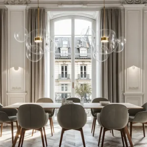 Modern Bubble Glass Pendant Light P6077 10