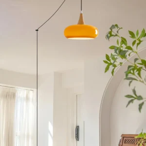 Nordic Glass and wood Pendant Light P6082 15