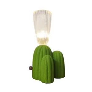 Cactus Table Lamp with Glass Shade TL-E010 4