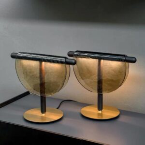 Semi-Circle Glass Table Lamp TL-A047 8