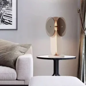 Modern Double Disc Glass Table Lamp TL-A059 6