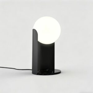 White Glass Orb Table Lamp TL-A026 6