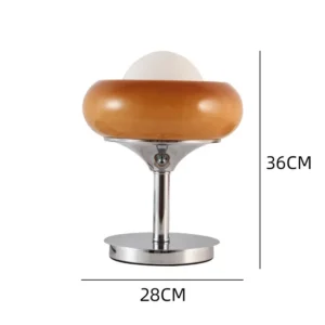 Retro Orange Mushroom Table Lamp TL-A078 5