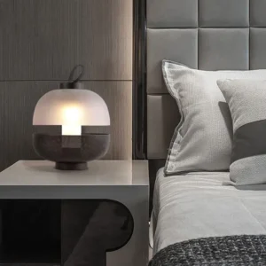 Modern Metal and Glass Table Lamp TL-A086 5