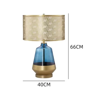 Blue Gradient Glass Table Lamp TL-A016 4