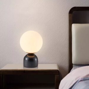 Marble Base Globe Glass Table Lamp TL-A039 6