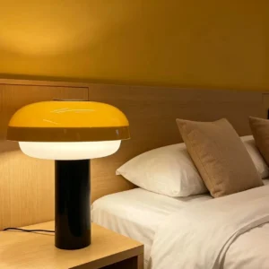 Mid-Century Style Glass Mushroom Table Lamp TL-A113 4