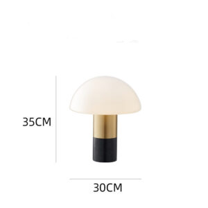 Marble Base Glass Dome Table Lamp TL-A043 6