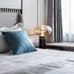Modern Marble and Glass Table Lamp TL-A020 5