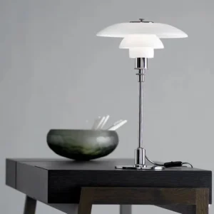 Modern PH Glass Table Lamp with Metal Base TL-A099 5