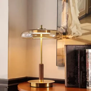 Modern Brass and Glass Table Lamp TL-A111 4