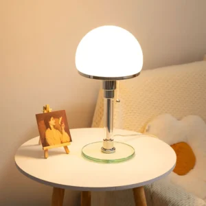 Modern Mushroom Style Glass Table Lamp TL-A120 4