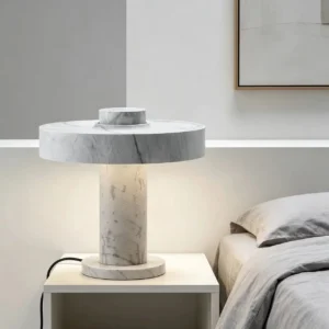 Nordic White Resin Table Lamp TL-E017 5