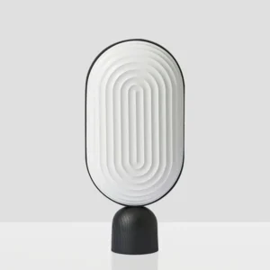 Minimalist Oval Resin Table Lamp TL-E006 5