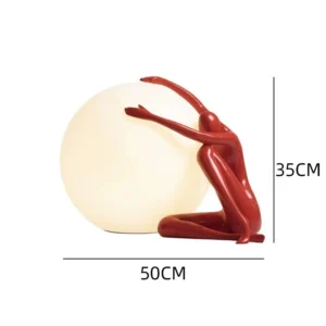 Modern Sculptural Figure Table Lamp TL-E025 5
