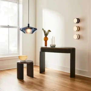 Contemporary Glass Pendant Light P6088 2