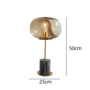 Modern Marble and Glass Table Lamp TL-A038 6