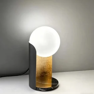 White Glass Orb Table Lamp TL-A026 5