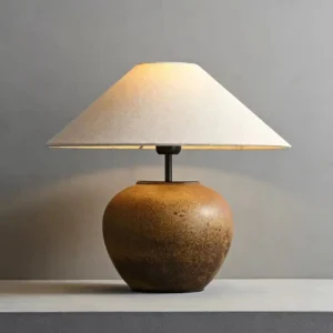 Wabi Sabi Terracotta Table Lamp TL-H010 4