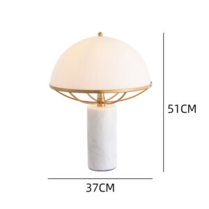 Marble Dome Glass Table Lamp TL-A040 5