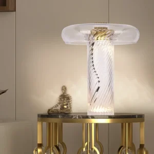 Modern Clear Glass Table Lamp TL-A031 4