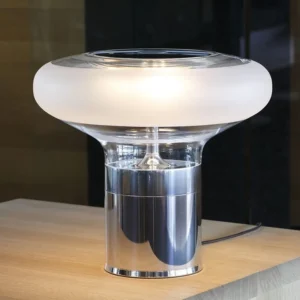 Frosted Glass Mushroom Table Lamp TL-A052 3