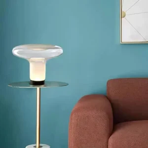 Modern Frosted Glass Mushroom Table Lamp TL-A075 4