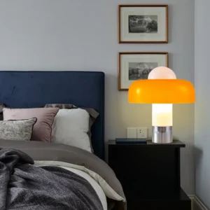 Modern Orange Mushroom Table Lamp TL-A079 4